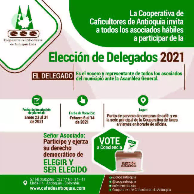 Elección de Delegados 2021-2023 (Reglamento)