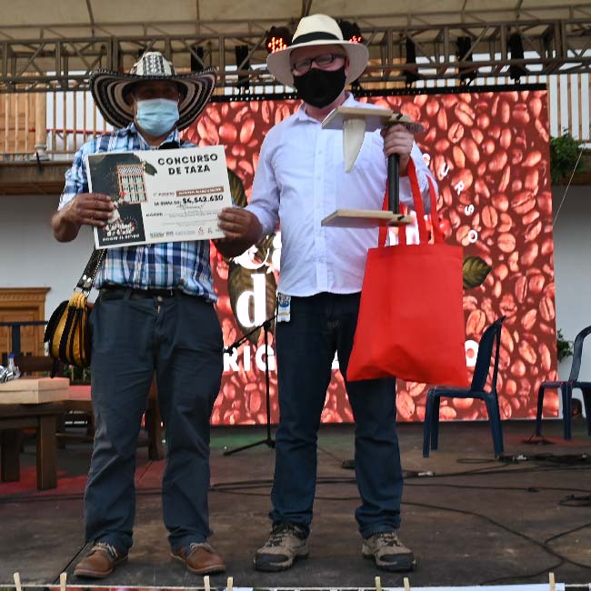 Premiación de Calidad de Café Origen El Retiro