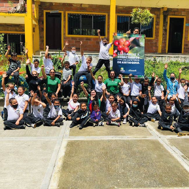 Taller de Cooperativismo Infantil, vereda Alto Seco – San Andrés de Cuerquia