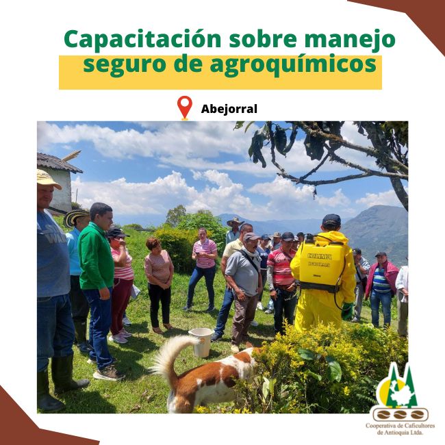 Capacitación sobre manejo seguro de agroquímicos