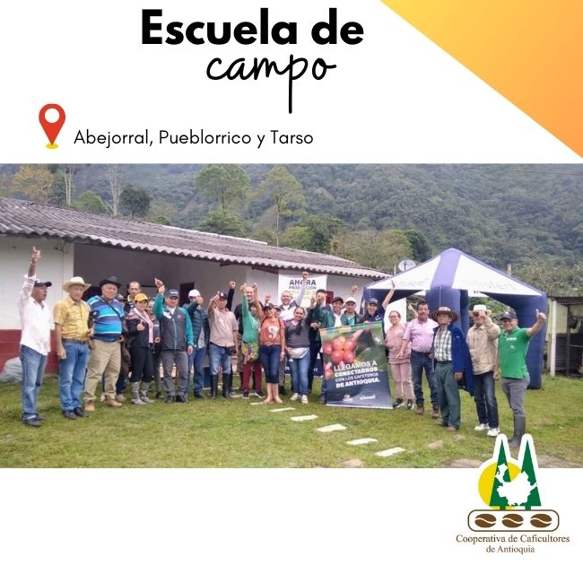 Escuela de campo: Abejorral, Pueblorrico y Tarso