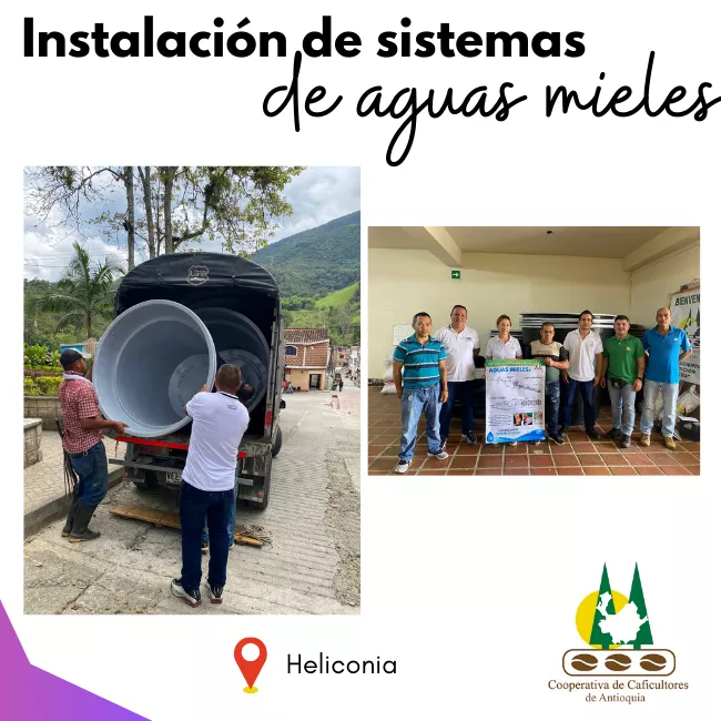 Sistema de Tratamiento de Aguas Mieles: Heliconia