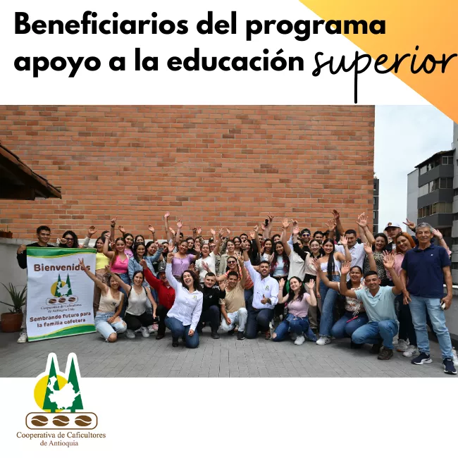 Beneficiarios del programa apoyo a la educación superior