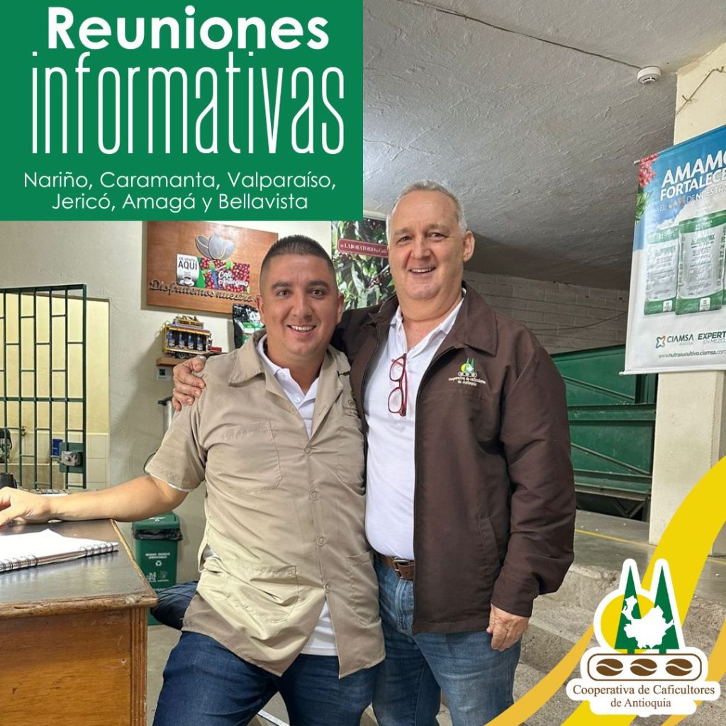 Reunión informativa: Nariño, Caramanta, Valparaíso, Jericó, Amagá y Bellavista