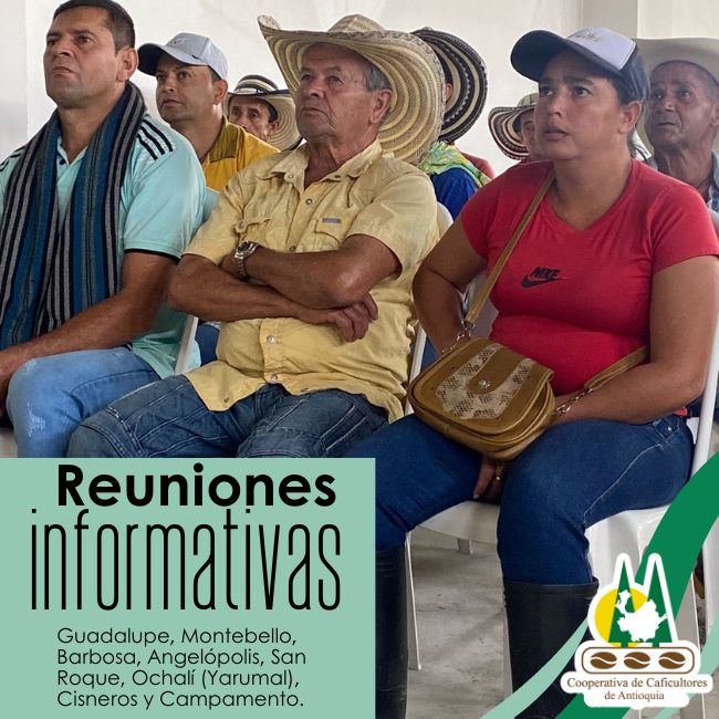 Guadalupe, Montebello, Barbosa, Angelópolis, San Roque, Ochalí (Yarumal), Cisneros y Campamento.