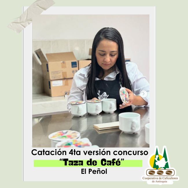 Premiación 4to concurso de calidad de café “Taza de Café” del municipio de El Peñol