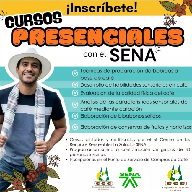 ¡Inscríbete! Cursos Presenciales con el SENA
