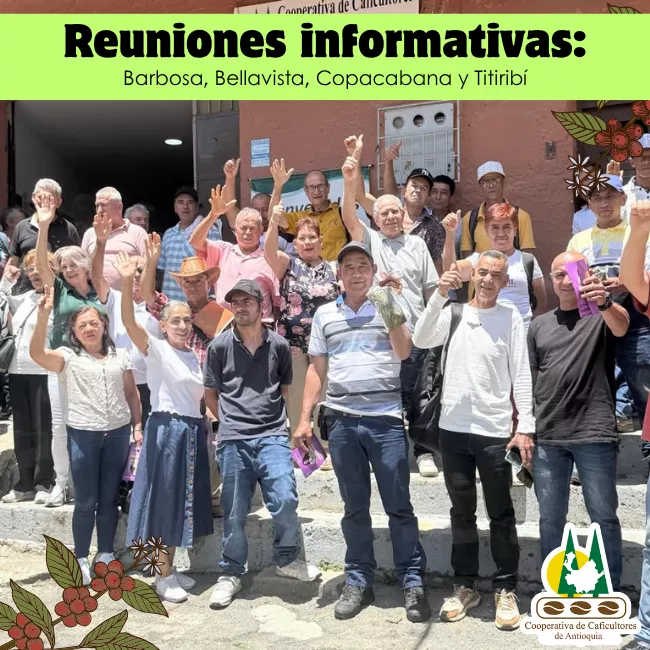Reunión informativa: Barbosa, Bellavista, Copacabana y Titiribi